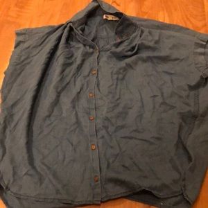 Madewell button down tee